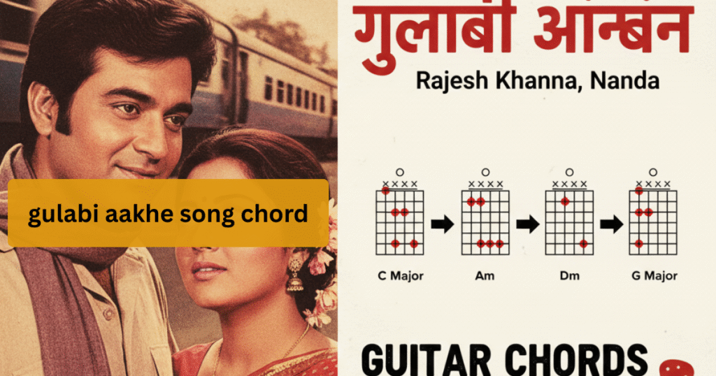 Gulabi Aankhen guitar chords